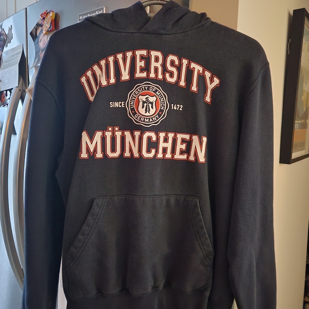 2 university hoodies